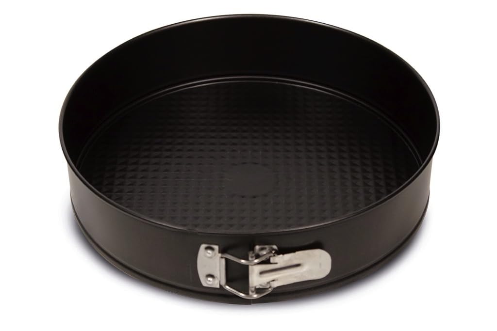 FORMEGOLOSE™, Springform 1 base 22 cm, made of steel with double layer of non-stick coating, Black Colour