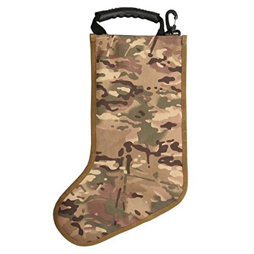 Tactical Christmas Stocking with Molle in OD Green, Khaki or Camo (Camo)