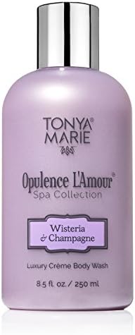 Soft Soap. Body Wash for Women. Moisturizing Perfumed Bath Wash. Scented Liquid Body &amp; Hand Soap For Dry Skin | Opulence L'Amour Wisteria &amp; Champagne by Tonya Marie | A Luxury | 8.5 fl oz