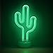 AIZESI Cactus Neon Lamp Cactus Kids Gifts,Cactus Neon Signs,Cactus Light Decor Cactus Home Party Decorative Lights for Birthday Party,Kids Room,Living Room,Wedding Party Decor(Cactus Green,Holder) ¡­