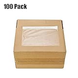 BESTEASY Packing List Pouches, Clear Adhesive Top