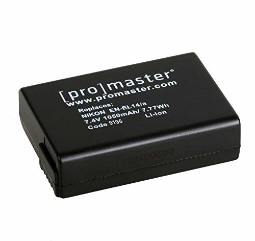 ProMaster EN-EL14A XtraPower Lithium Ion Replacement Battery for Nikon (9196)