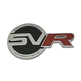 New 1pcs SVR Metal Sticker Vehicle-logo Badge Emblem Range Rover Land Rover Available