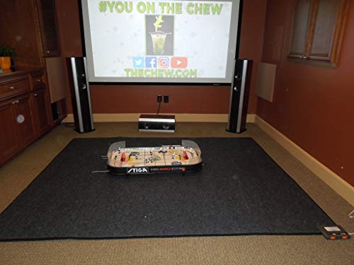 Woo Warmer Hot Carpet Under Rug Instant Radiant Floor Heater Electric Mat Electric Carpet Electric Heated Area Rug (720.2 watt Extra Thick Mat)