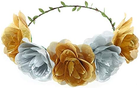 Serre Tete En Forme De Chat Avec Couronne De Fleurs Ora E Argenta Amazon Fr Beaute Et Parfum
