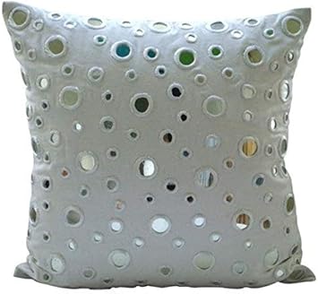 Amazon Com The Homecentric Handmade White Euro Pillow Shams 26x26
