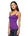 Anna Women's Camisole Spaghetti Strap 6 Pack Smoothest Softest Camisoles Tank Top
