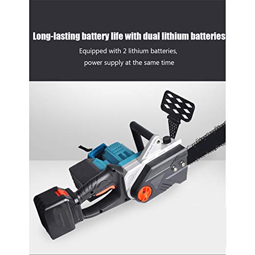 Aaaaa Wiederaufladbare elektrische Hochleistungssäge, Haushaltslithiumbatterie, Hochleistungs-Holzsäge, elektrische… – Bild 4