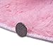 Enerhu Qianle Round Area Rugs Super Soft Livingroom Bedroom Home Shag Carpet Pink