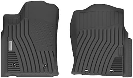 Michelin EdgeLiner 2012-2015 Toyota Tacoma Double Cab Black Custom Front Floor Liners ( Driver + Passenger)