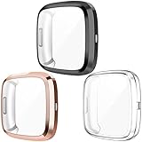 Wepro Screen Protector Case Compatible with Fitbit