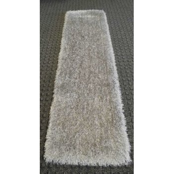 Light Gray Titanium Silver Shaggy Shag Area Rug Hallway Runner 2"x7" High End Designer Quality Carpet Bedroom Bathroom Living Room Hallway