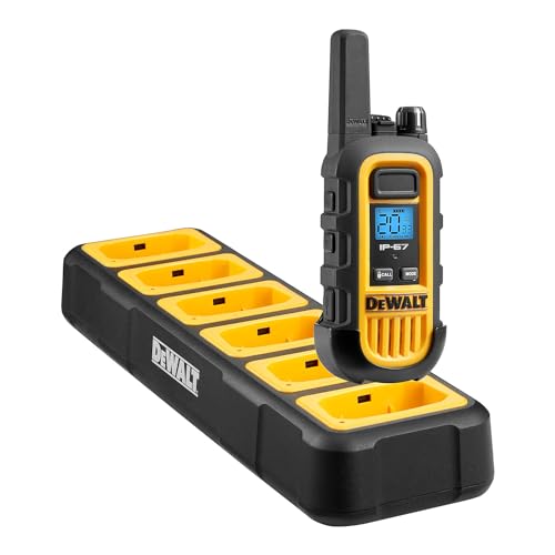 DEWALT DXFRS300 1 Watt Heavy Duty Walkie Talkies Waterproof, Shock