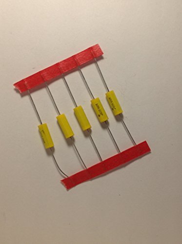 5 Pack .022uf 400v Axial Film Guitar Tone Capacitors