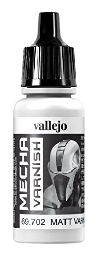Vallejo Mecha Matt Varnish 17ml Painting Accessories