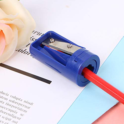 Octagon Woodwork Carpenter Pencil Sharpener Portable Manual Pen Cutter Students Child Home Office Stationary Wood Worker Supply by YDZN