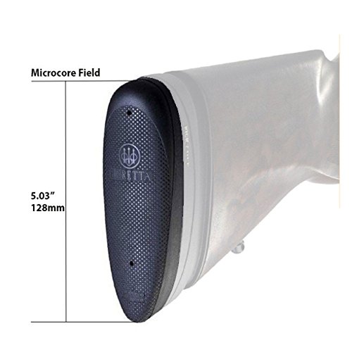 Beretta Micro-Core Recoil Pad 1 in Stock Buttpad, Black, Fits Beretta Field Shotguns E73028