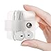 ELFRhino Silicone Earphone Organizer Earphone Wrap Winder Headphone Cord Organizer Wrap Winder Manager/Cable Winder(Transparent, 1 Piece)
