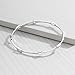 Silpada 'Sleek Accents' Bangle Bracelet in Sterling Silver, 8