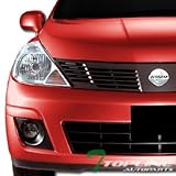 Jdm Chrome Clear Front Bumper Driving Fog Lights Lamps+Switch Nissan Versa