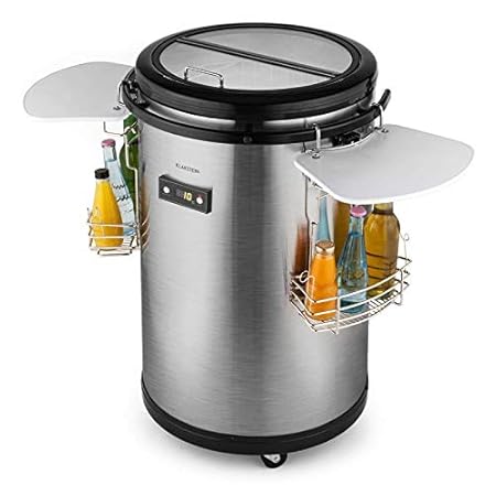 Klarstein Mr. Acero inoxidable enfriador de bebida • minibar ...