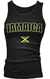 JAMAICA Country Flag Juniors Tank Top, Amdesco