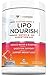 Lipo Nourish Detox Cleanse Weight Loss Powder: Natural Digestive Enzyme Supplement with Apple Cider Vinegar to Support Healthy Weight Loss for Women and Men and Bloating Relief, Watermelon, 50 SRV