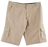 Burnside Mens Microfiber Hybrid Shorts