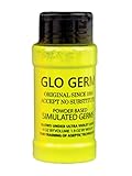 Yellow Glo Germ Powder 1.9 Ounce Simulated Germs Hygiene Safety Training