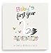 Lucy Darling Baby's First Year Memory Book: A Simple Book of Firsts - Little Love