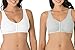 Fruit of the Loom Women's Plus-Size Sport Bra, Heather Grey/White, Size 40