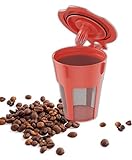 PureJava Reusable Carafe K Cup ~ Carafe Keurig Coffee Filter ~ Refillable, Reusable K Carafe ~ Crafted for K500, K400, K300 and K200 Models - Our Bonus Coffee Recipe eBook Included!!