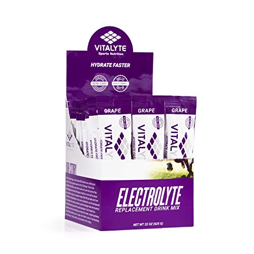 Vitalyte Electrolyte Powder Sports Drink Mix, 25 Single Serving Packets