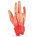 ONEDONE Severed Hand Scary Bloody Fake Human Body Parts Halloween Prop Cospaly
