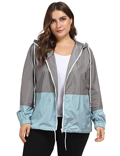 Hanna Nikole Plus Size Waterproof Hooded Raincoat Nigeria Ubuy