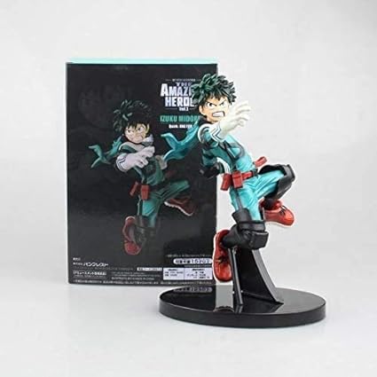 Amazon 私のヒーローアカデミアアニメアクションフィギュアみどりや伊豆pvcフィギュアコレクティブルモデルキャラクター像おもちゃデスクトップの装飾品 Olmita 置物 オブジェ