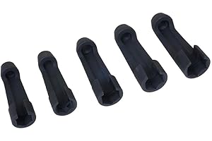 FJMQHU 5X 12090 Line Socket Set Fuel Line Socket Wrench Kit Aluminum Replacement High Performance 17mm 19mm 21mm 22mm 24mm