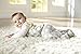 Just Born Wear-A-Blanket, Grey Elephants, Medium