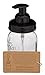 Jarmazing Products Mason Jar Foaming Soap Dispenser - Black - with 16 Ounce Ball Mason Jar - One Pack!