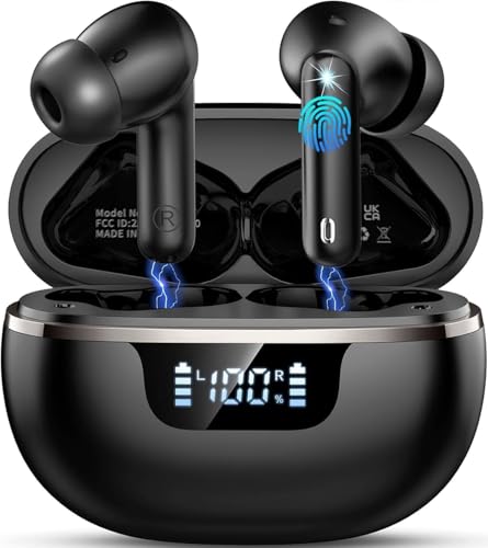 Jxrev 2026 Wireless Earbuds 50H Playtime Bluetooth