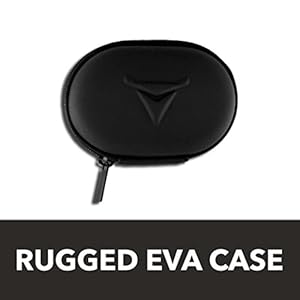 Decibullz – Zipper Headphones Carrying Case, Perfect for Earphones and Earplugs (Black)