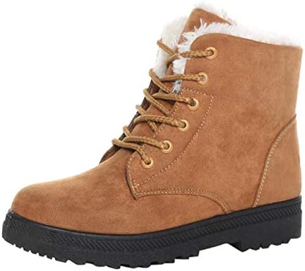 Yindaity スノーシューズ ブーツ レディース 防滑 防水 防寒のスノーブーツ 雪靴 アウトドア 通勤用 歩きやすい 本店 裏起毛 耐摩耗 ワーク ブーツ 登山靴 防寒ブーツ 厚い底 ウィンターブーツ おしゃれ トレッキングシューズ