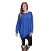 Orangeskycn Loose Women Long Sleeve Tunic Top Ladies Pullover Blouse Shirt