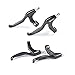 FOMTOR Bicycle Brake Handle Brake Lever 1 Pair Universal Aluminum Alloy 4-Finger Bike Brake Levers Brake Handles 2.2cm Diameter for mountain bike, road bike, folding bike, MTBthumb 3