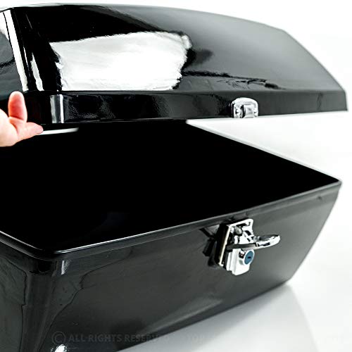 Challenger Mobility J1400 Locking Cargo Box Scooter Storage Compartment for Pride, Golden, Drive, Challenger Mobility, Large - Thumbnail 4