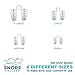 Snore Solvers Snoring Solution Anti Snoring Sleep Aid Device, Perfect Also For Allergies, Open Your Nasal Passages Naturally and Instantly, Set of 4 snore stopper for Men and Women