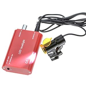 5 W LED Koplamp Lamp Chirurgische Hoge Helderheid Koplamp met Filter Plug in Type 008 Voor Tandheelkundige Loupes…