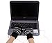 Lsgoodcare Black USB Fingerless Heating Knitting Hands Warm Gloves Gloves