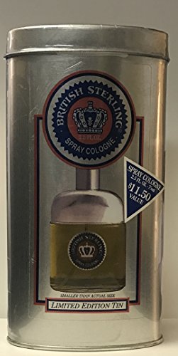 British Sterling Limited Edition Tin 25 Fl Oz Cologne