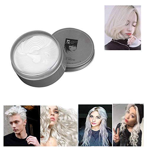 White Hair Color Wax Instant Hair Wax One Time Temporary